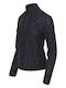 Fleece Damen Jacke in Schwarz Farbe