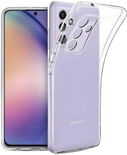 Θήκη Samsung Galaxy A25 5g Σιλικόνη Διάφανη Με Προστασία Κάμερας