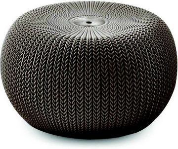 Stool Outdoor Brown-grey 57x57x31.4cm