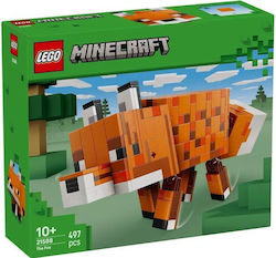 LEGO Minecraft The Fox За 10+ Години 497 Бройки LEGO Minecraft The Fox За 10+ Години 497 Бройки