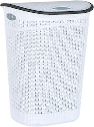 Plast Art Plastic Laundry Basket 52lt White