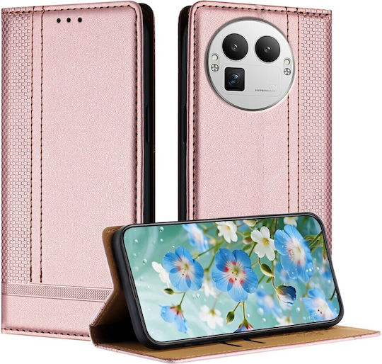 L-shaped Book Rose Gold (Realme GT 8 Pro)
