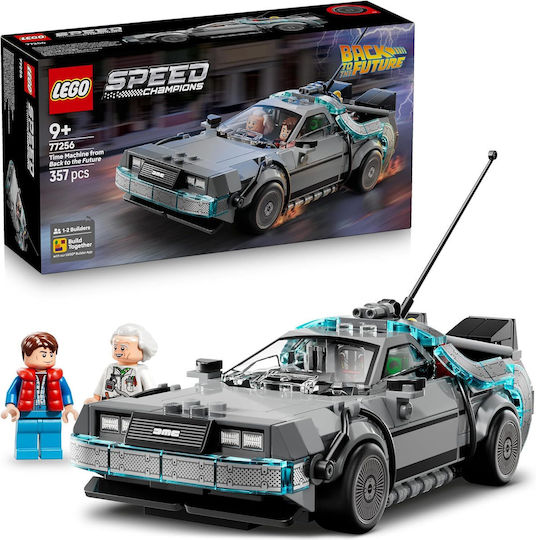 LEGO Speed Champions Time Machine from Back to the Future for Ages 9+ 357 Pieces