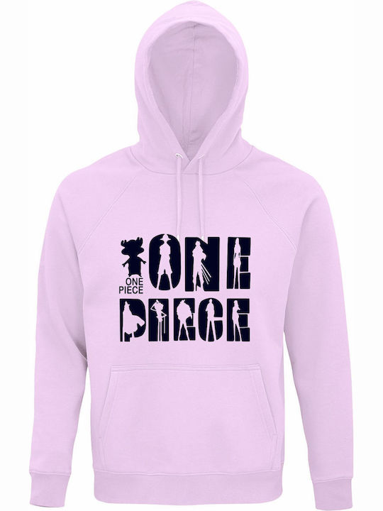 Hoodie Unisex Organic " One Piece Design Charac...