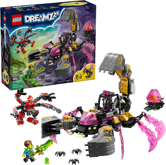 LEGO DREAMZzz Nightmare Scorpion Digger за 7+ Години 505 Бройки