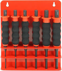 Set 6 Punchenset Handle Verke 3-8 Mm V87005