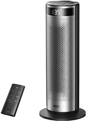Dreo Ceramic Fan Heater Room Floor Silver 2000W