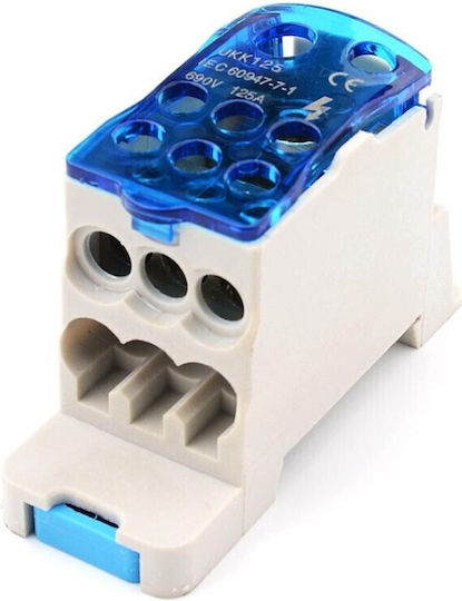 Split Distribution Block 1x10-35 7x2.5-16 125a E.4096/125