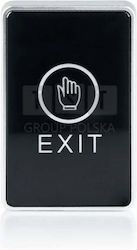 Surface-Mounted Exit Button Simple Plastic Touch Illuminated No Com Nc Ypw7dp
