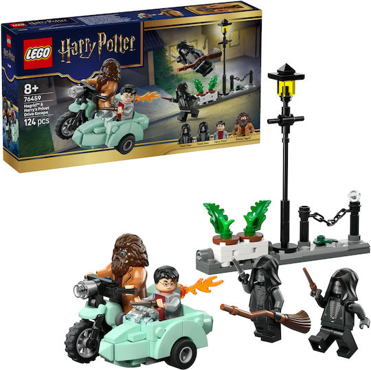 LEGO Harry Potter Hagrid™ & Harry's Privet Drive Escape for 8+ Years 124 Pieces