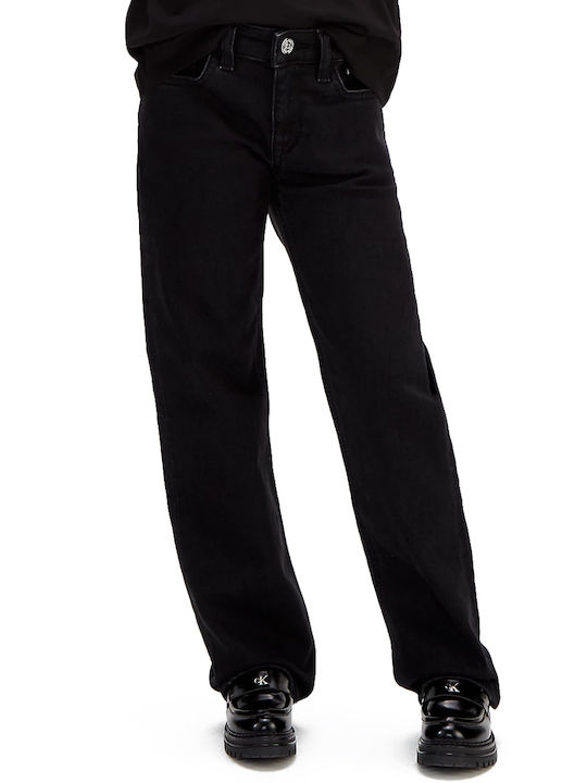 Kids' Denim Pants Black