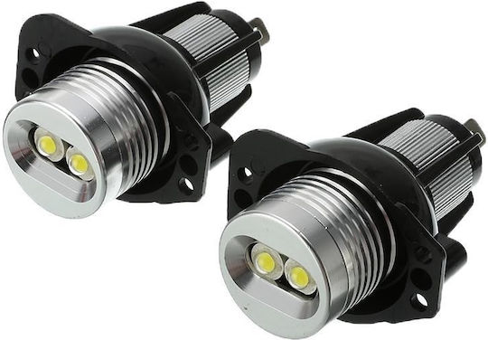 Set LED BMW E90 / E91 / M3 12V 6W με Κίτρινο Φωτισμό 2τμχ