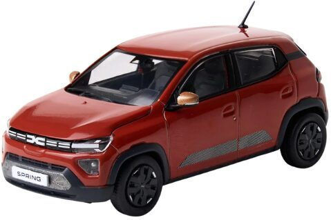 Dacia Spring 2025 Orange 1:43 Dealer Edition Toy Car Model
