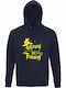 Kinder-Sweatshirt mit Kapuze French Navy