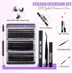 Eyelash Extension Kit 60d 80d 100d Eyelash Extension Kit 60d 80d 100d