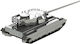 Metal Time Conqueror FV214 Metal Static Model Tank Silver 46 Units in Scale 1:72 with Glue and Colours 15.5x5.6x4cm