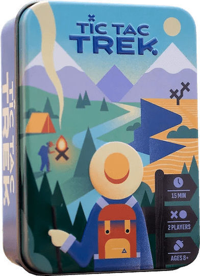 Настолна игра Tic Tac Trek за 2 играчи 8+ години ACG091 (EN) Alley Cat Games
