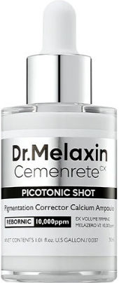 Dr. Melaxin Cemenrete Soothing & Moisturizing Ampoule Face Serum for Dark Spots & Whitening 30ml