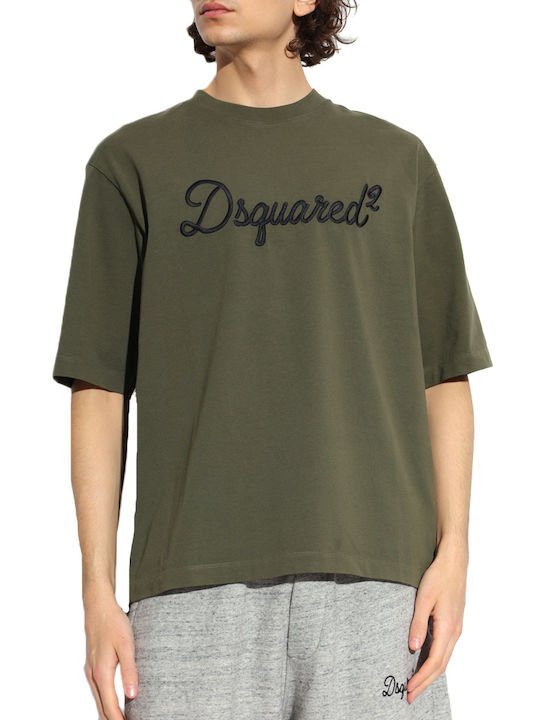 Dsquared2 Тениска Black-khaki