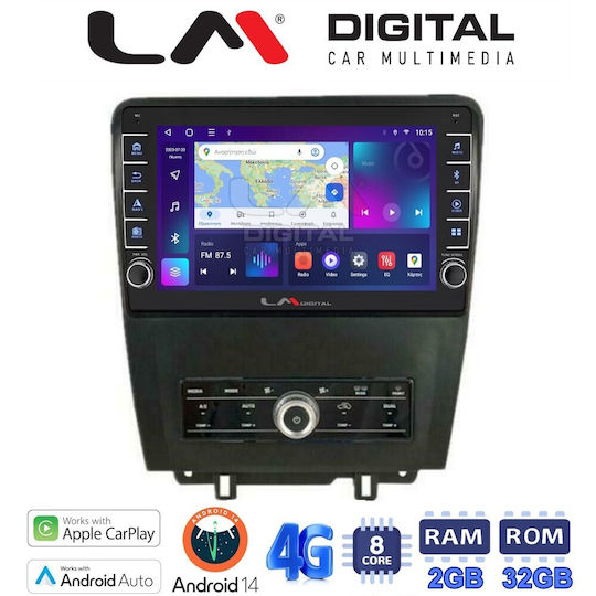 LM Digital Car Audio System for Ford Edge / Mustang 2015 (Bluetooth/USB/WiFi/GPS/Apple-Carplay/Android-Auto)