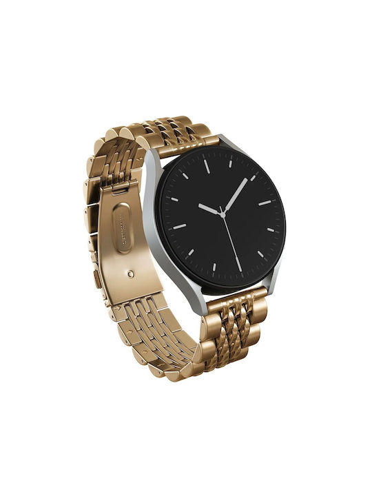 Burga Chic Royal Armband Rostfreier Stahl Gold (Universal 22mm)