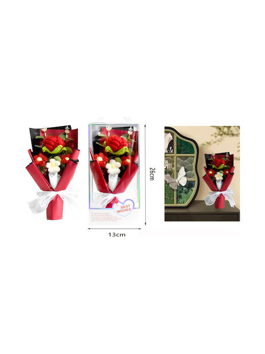 Dekoratives Künstliches Blumen in Box Geschenk 13x26cm ForHome 990748 Home