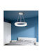 Adjustable Pendant Light White 50x50cm