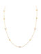 Savvas Design Колие от Злато 14K с Перли