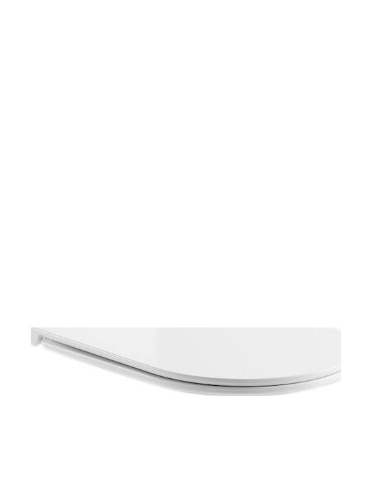 Bianco Ceramica Plastic Toilet Seat White