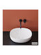 Schock White Porcelain Vessel Sink 39x39cm