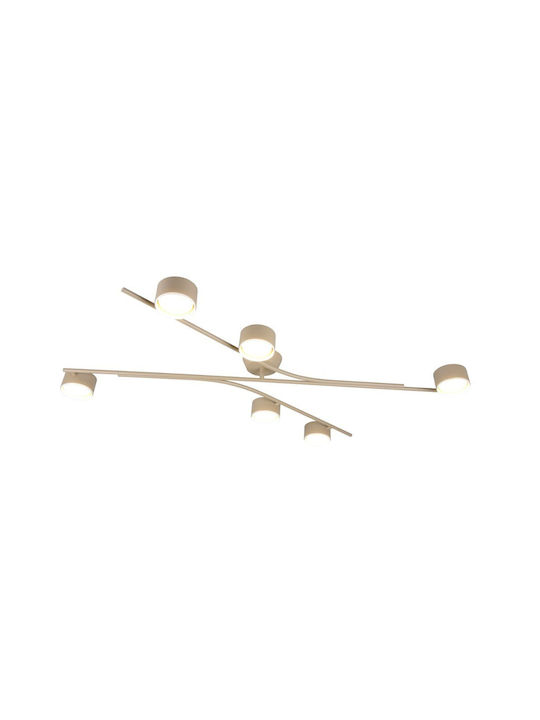Trio Lighting Coda Таванно осветление 113.5бр Бежов с Фасунга GX53