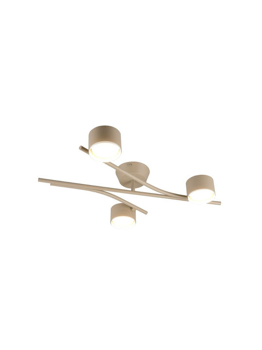 Trio Lighting Coda Таванно осветление 61.5бр Бежов с Фасунга GX53
