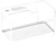 PA-10 Aquarium Fish Tank Capacity 10.5lt Includes Lighting 30x18.5cm White