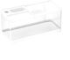 Aquarium 43 Liter Pa-43 – Panorama Kunststoff 95% Transparenz – M53xπ29xυ28cm – Weißes Aquarium