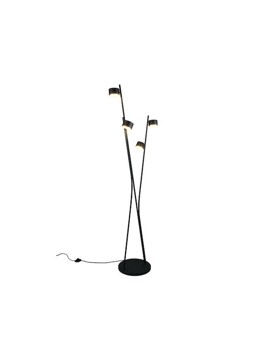 Trio Lighting Подова Лампа В180xД53см. с Цокъл за Крушка GX53 Черен