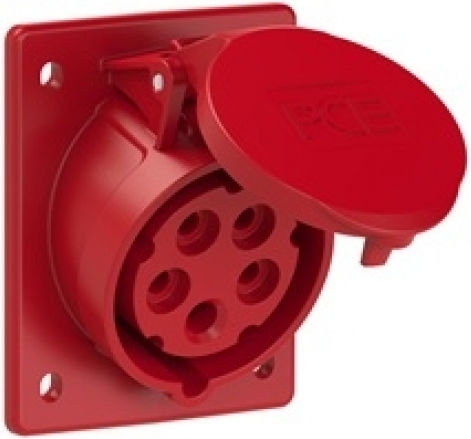 PCElectric Θηλυκή Πρίζα Βιομηχανικού Τύπου 415-6