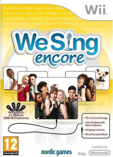 We Sing Encore Wii New