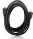 Jasper Conran HDMI 1.4 High Speed 1080p 120Hz Cable HDMI Male - HDMI Male 3m Black