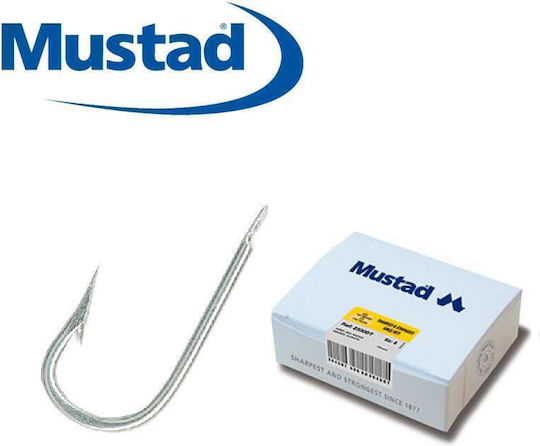 Mustad Angelhaken Nr 8 Angelhaken Set 100Einheiten No7 2339d Runde Bieg