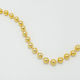 Chain Gold Pearls 14mm 270cm