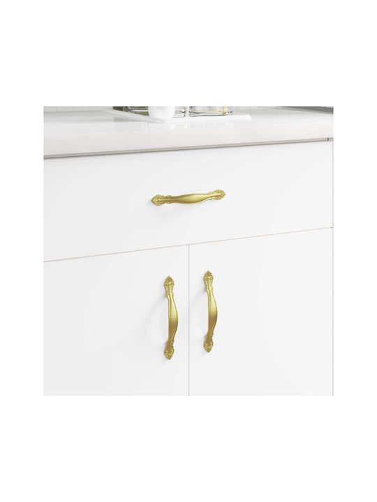 vidaXL Handle Furniture made of Metallic Gold 864719 2pcs