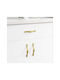 vidaXL Handle Furniture made of Metallic Gold 864721 1pcs