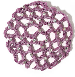 Hairnet Netz Für Haare Strass Go Dance Lila