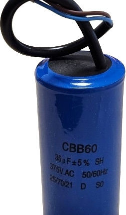 Condensator Pornire Motor Electric Cbb60 375V 50/60Hz 35μF