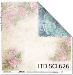 Скрапбукинг Хартия Двулицева 31,5x32,5см 200гр #7