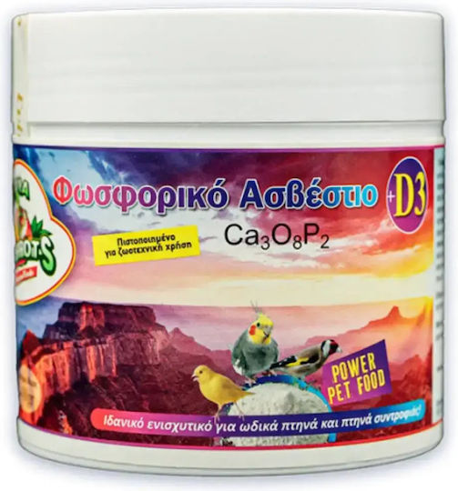 Evia Parrots Φωσφορικό Ασβέστιο + D3 – 400g