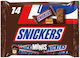 Snickers Minis Σοκολατάκια καραμέλα 275gr 14τμχ