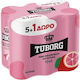 Tuborg Soda cu carbonatare 6x330ml