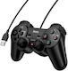 Hoco Fast Link GA3 Ενσύρματο Gamepad για PC Μαύρο