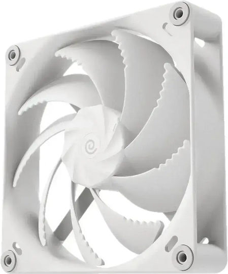 HAVN H12 Case Fan 120mm (2100rpm) With White Lighting And 4-Pin PWM Connection White